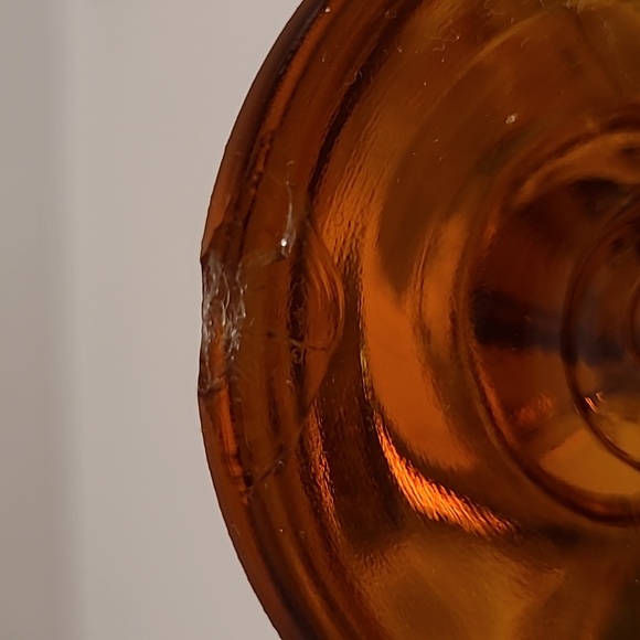 Vintage Amber Art Glass Duck - Picture 16 of 16